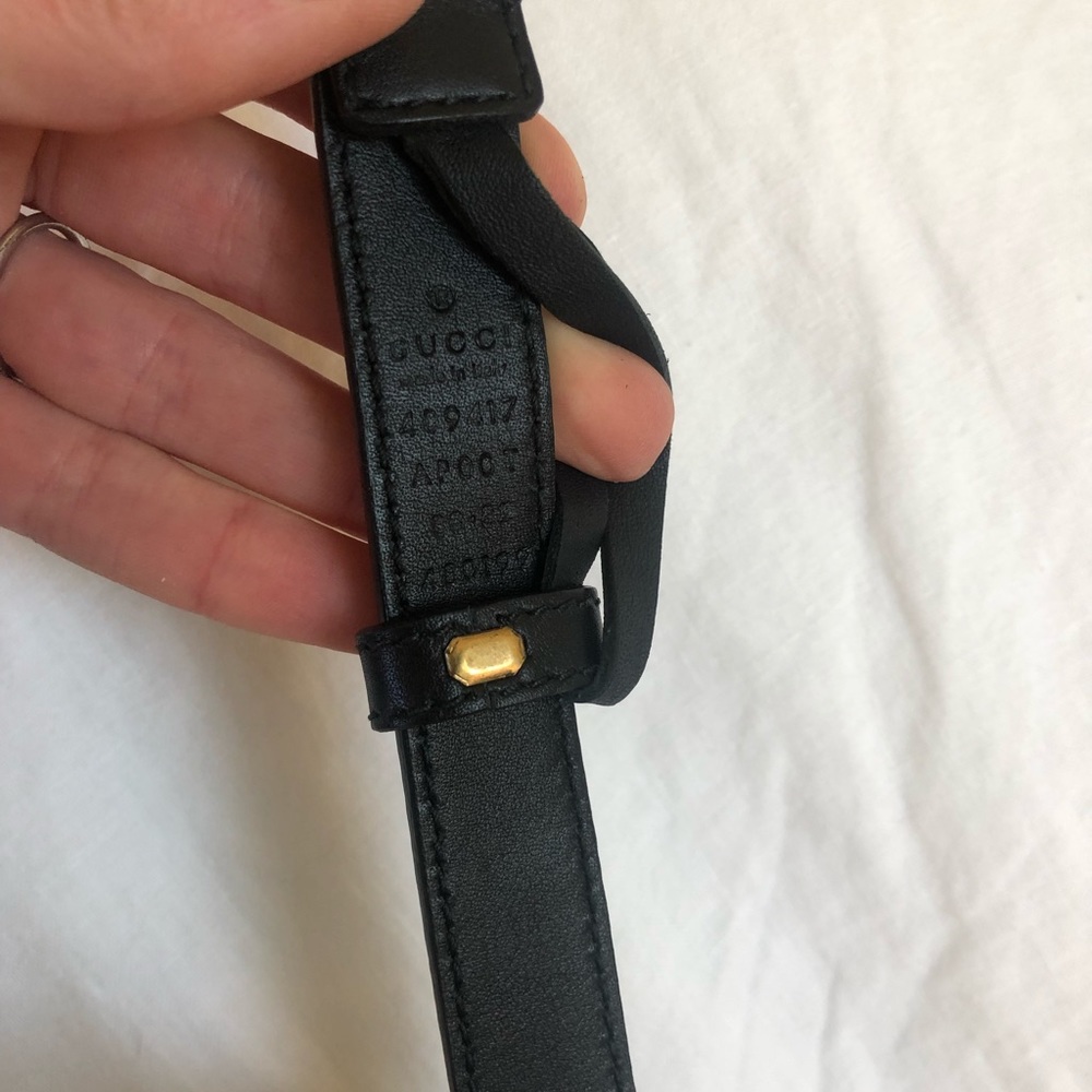 Gucci Belt with Double G in Black - Picture 5 of 11